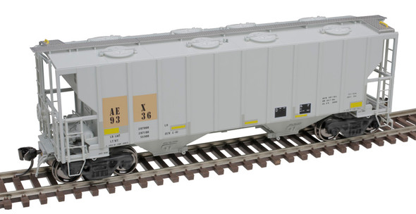 Atlas 20007112 - Portec 3000 Covered Hopper The Andersons (AEX) 9336 - HO Scale