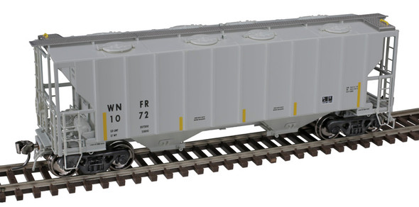 Atlas 20007125 - Portec 3000 Covered Hopper Winifrede RR (WNFR) 1091 - HO Scale