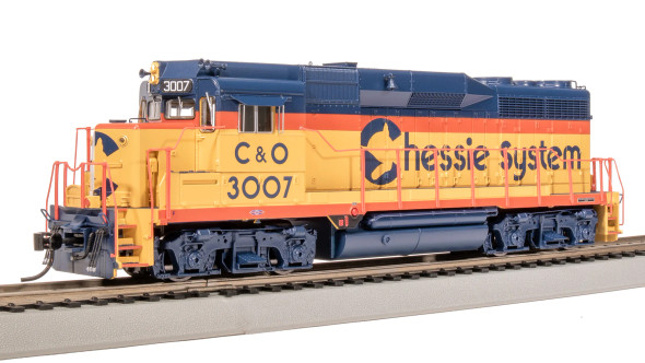Broadway Limited 9566 - EMD GP30 (Stealth Series) DC Silent Chessie (C&O) 3007 - HO Scale