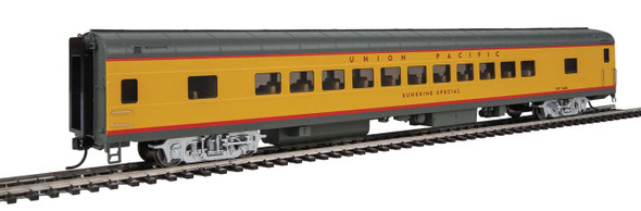 Walthers Proto 920-18005 - 85' ACF 44-Seat Coach Union Pacific (UP) Sunshine Special UPP #5480; Late w/printed name & number - HO Scale