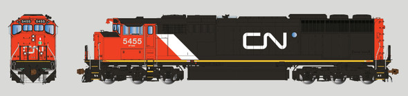 PRE-ORDER: Aurora Miniatures 110006 - GMDD SD50F DC Silent Canadian National (CN) 5455 Single Striple - HO Scale