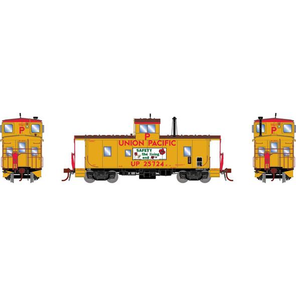 Athearn Genesis 79137 - ICC Caboose CA-10 w/ Lights Union Pacific (UP) 25724 - HO Scale