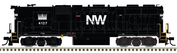 Atlas 10004098 - EMD GP38 w/ DCC and Sound Norfolk & Western (NW) 4127 - HO Scale