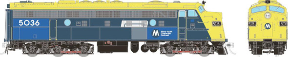 PRE-ORDER: Rapido 14069 - EMD FL9 DC Silent Metro North Commuter Railroad (MNCR) 5036 - HO Scale