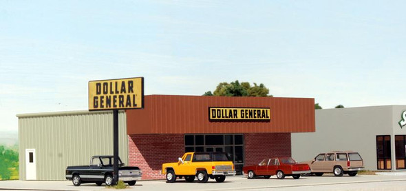 Summit Customcuts DG-001 - Dollar General  - HO Scale Kit