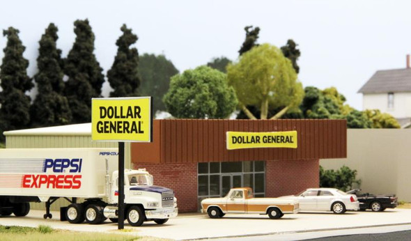 Summit Customcuts DG-002 - Dollar General Latest Design  - HO Scale Kit