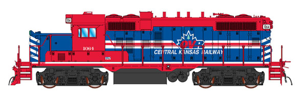 PRE-ORDER: InterMountain 49823(S)-01 - GP10 Paducah w/ DCC and Sound Central Kansas Railway (CKRY) 1049 - HO Scale