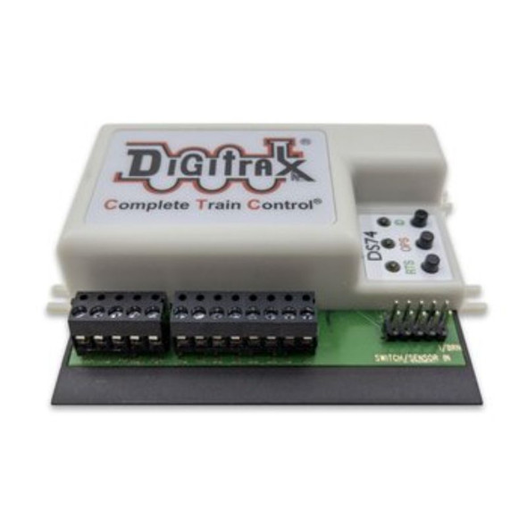 Digitrax DS52 - Dual Stationary Decoder for Snap Switches or Slow