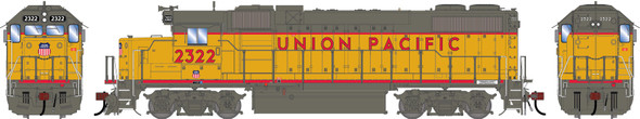 PRE-ORDER: Athearn Genesis 1396 - EMD GP38-2 DC Silent Union Pacific (UP) 2322 - HO Scale