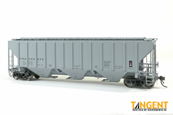 Tangent Scale Models 21035-01 - PS4427 High Side Covered Hopper Canadian Pacific (CPAA) 388152 - HO Scale