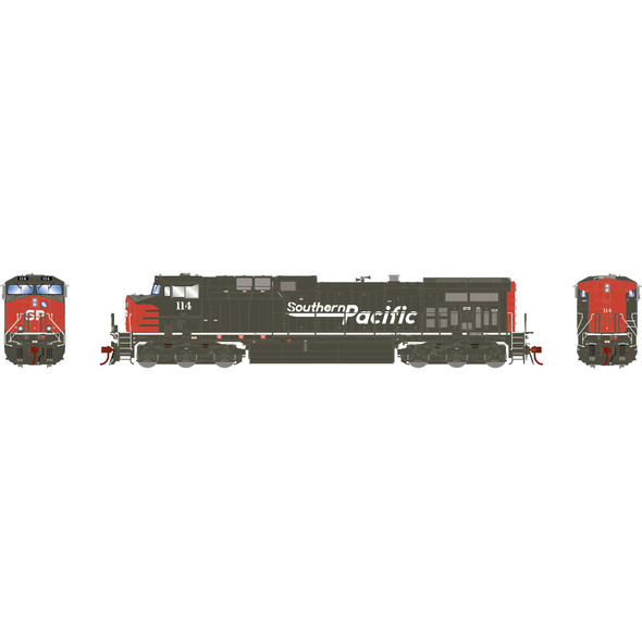 Athearn Genesis 31556 - GE AC4400CW DC Silent Southern Pacific (SP) 114 - HO Scale