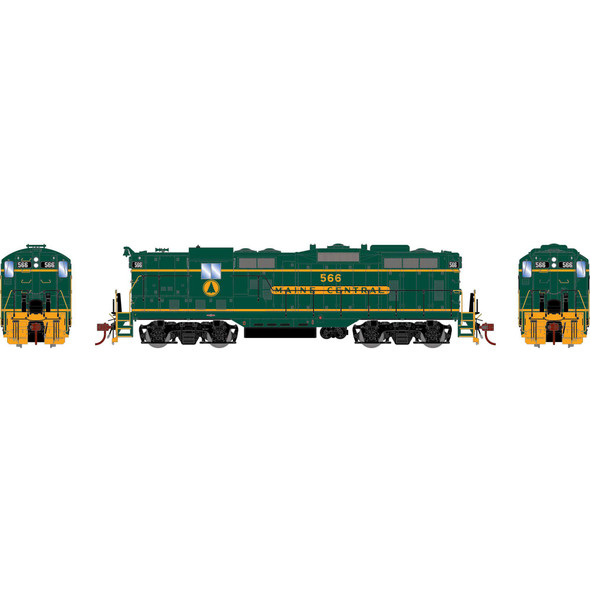 Athearn Genesis 82618 - EMD GP7 DC Silent Maine Central (MEC) 566 - HO Scale