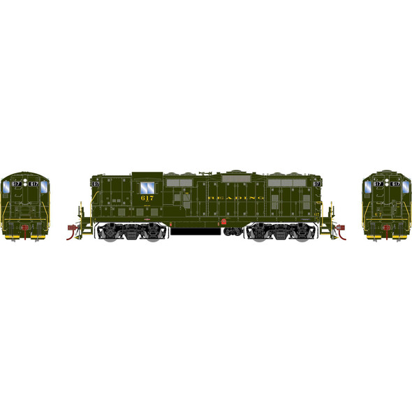 Athearn Genesis 82619 - EMD GP7 DC Silent Reading (RDG) 617 - HO Scale