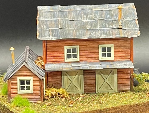 Mudd Creek Models 022HO - The Barn  - HO Scale Kit