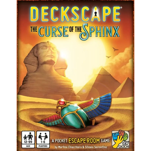 DV Giochi DVG5710 - Deckscape: The Curse of the Sphinx