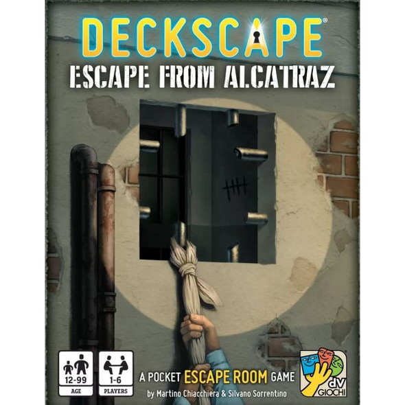 DV Giochi DVG5721 - Deckscape: Escape from Alcatraz