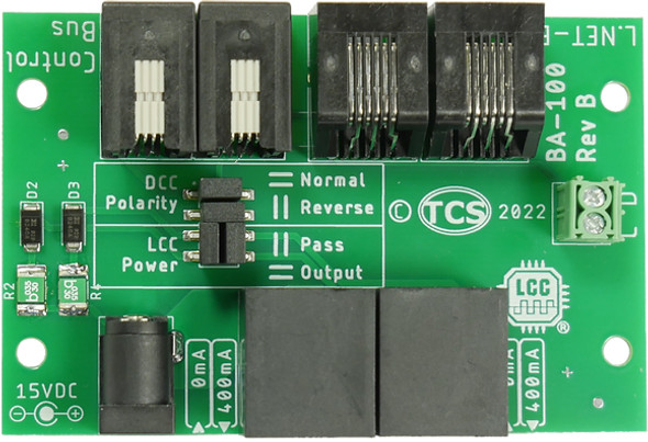 Train Control Systems (TCS) 1597 - Booster Adapter  - Multi Scale