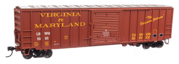 Walthers Mainline 910-1896 - 50' ACF Exterior Post Boxcar Little Rock and Western Railway (LRWN) (GWRR) 1001 - HO Scale