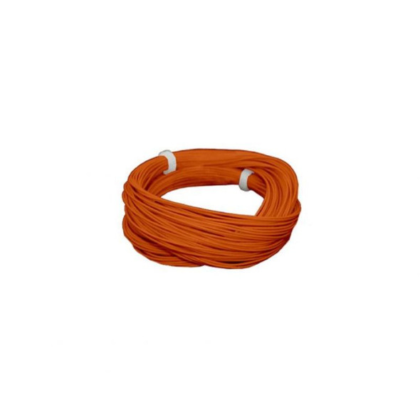 ESU 51944 - Thin Cable, Diameter 0.5mm, AWG36, 2A, 10m wound up, Orange   -