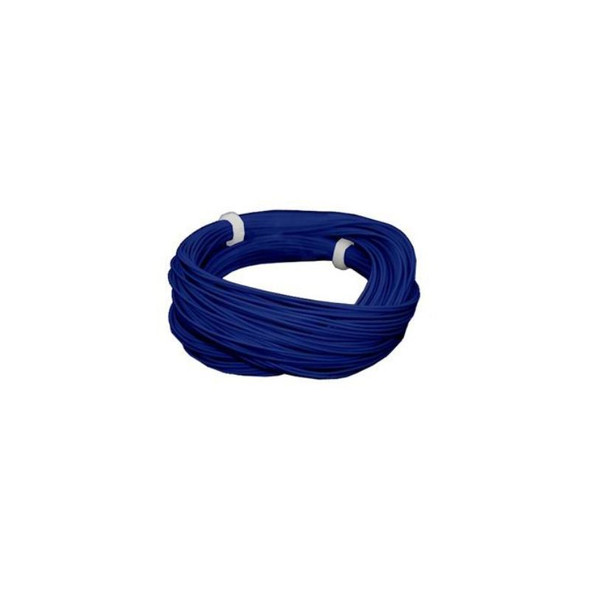 ESU 51949 - Thin Cable, Diameter 0.5mm, AWG36, 2A, 10m wound up, Blue