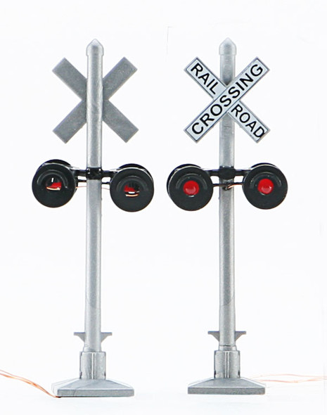 Walthers SceneMaster 949-4333 - Crossing Flashers - Set of 2 Working Signals  - HO Scale