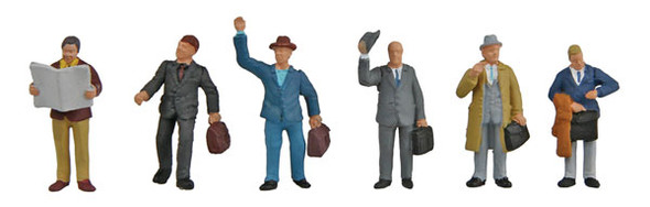 Walthers SceneMaster 949-6024 - Business Travelers - pkg(6)  - HO Scale