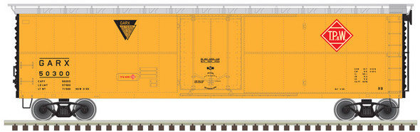 Atlas 20005792 - 50' GARX Reefer Toledo, Peoria and Western (TPW) 50300 - HO Scale