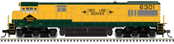 Atlas 10003896 - GE U30C DC Silent Reading (RDG) 6304 - HO Scale