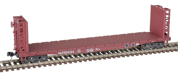 Atlas 50005802 - 48' GSI Bulkhead Flat Car Missouri Pacific (MP) 822136 - N Scale