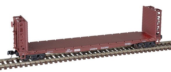 Atlas 50005805 - 48' GSI Bulkhead Flat Car Union Pacific (UP) 15624 - N Scale