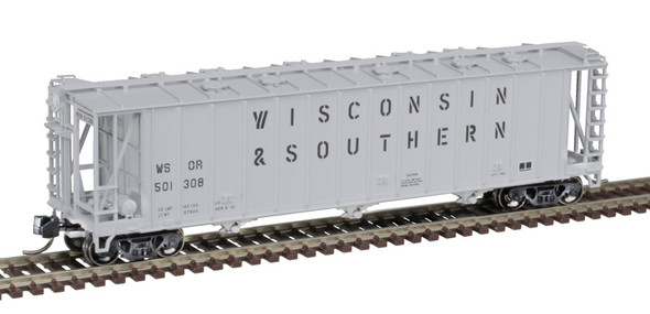 Atlas 50006342 - 3500 cf Dry-Flo Covered Hopper Wisconsin and Southern (WSOR) 501341 - N Scale