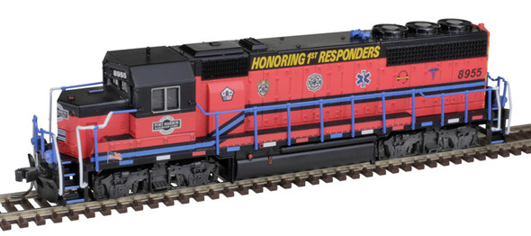 Atlas 40005286 - EMD GP40 w/ DCC and Sound Port Harbor Railroad (PHRR) (RRC) 8955 - N Scale