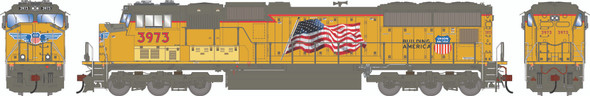 PRE-ORDER: Athearn Genesis 1587 - EMD SD70M DC Silent Union Pacific (UP) 3973 - HO Scale