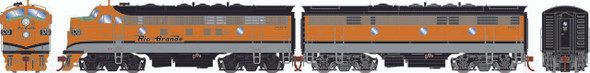 PRE-ORDER: Athearn Genesis 1633 - EMD F7A/F7B DC Silent Denver & Rio Grande Western (D&RGW) 5761, 5742 - HO Scale