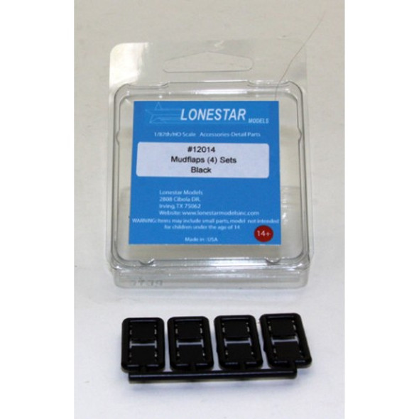 Lonestar Models 12014 - Truck Mudflaps  - HO Scale Kit