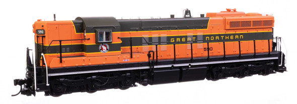 Walthers Proto 920-48710 - EMD SD9 DC Silent Great Northern (GN) 596 - HO Scale