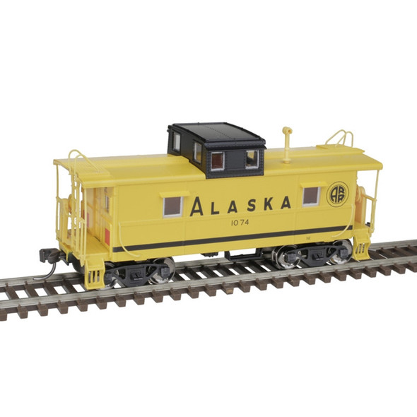 Atlas 20006753 - C&O Cupola Caboose Alaska Railroad (ARR) 1084 - HO Scale