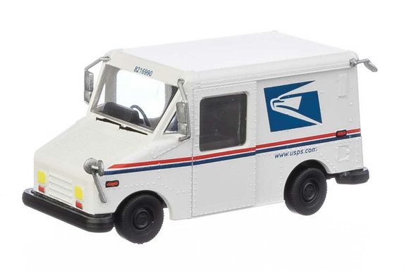 Walthers SceneMaster 949-12253 - Long Life Vehicle (LLV) Mail Truck -- United States Postal Service(R) 1993-Present Scheme  - HO Scale