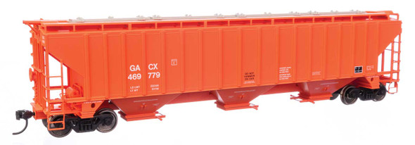 Walthers Mainline 910-49038 - 57' Trinity 4750 3-Bay Covered Hopper General American (GACX) 469779 - HO Scale
