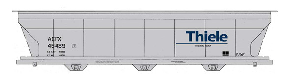 InterMountain 67088-06 - ACF 4650 3 Bay Hopper Thiele (ACFX) 46505 - N Scale