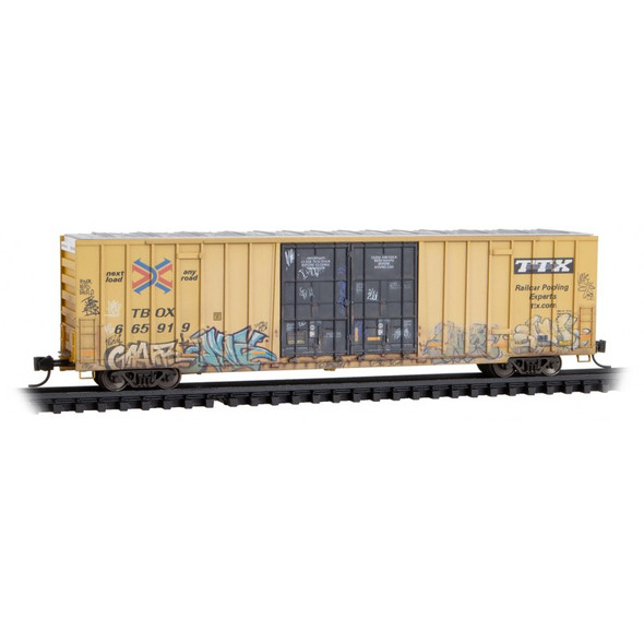 Micro-Trains Line 12300090 - 60' Rib Side High Cube Box Car Kansas 