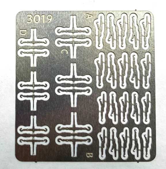 Showcase Miniatures 3019 - Chain/Load Binders  - HO Scale Kit