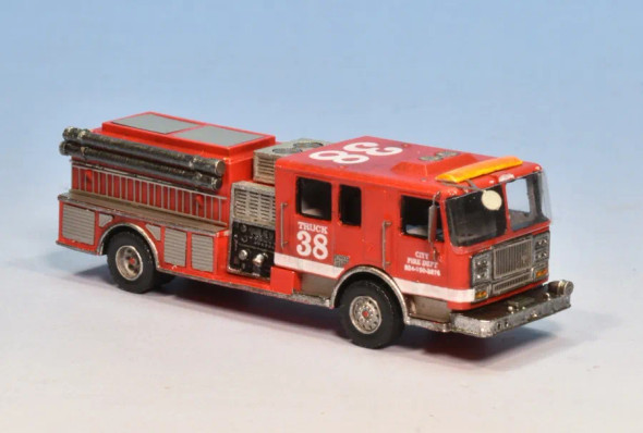 Showcase Miniatures 146 - Pierce Class Pumper Truck  - N Scale Kit