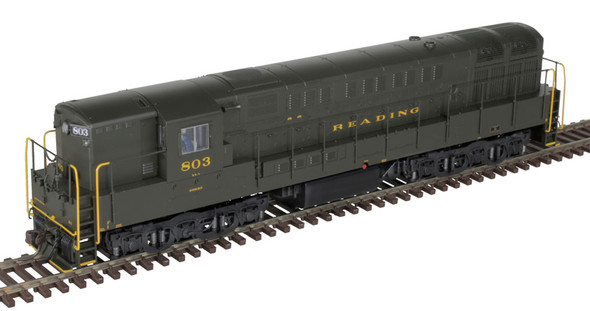 Atlas 10004134 - FM H24-66 "Train Master" w/ DCC and Sound Reading (RDG) 803 - HO Scale