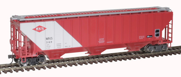 Atlas 20006646 - Thrall 4750 Covered Hopper Minneapolis, Northfield & Southern (MNS) 3303 - HO Scale