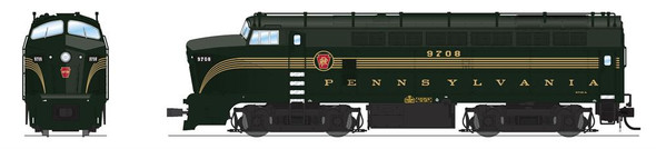 Broadway Limited 7691 - Baldwin BF-16 'Sharknose' A w/ DCC and Sound Pennsylvania (PRR) 9709 - HO Scale