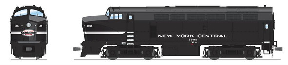 Broadway Limited 7697 - Baldwin RF-16 'Sharknose' A w/ DCC and Sound New York Central (NYC) 3816 - HO Scale