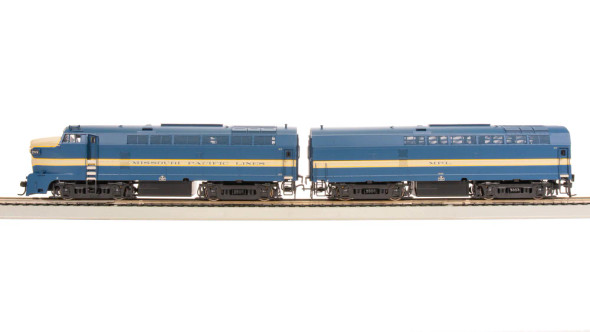 Broadway Limited 7706 - Baldwin RF-16 'Sharknose' A/Unpowered B w/ DCC and Sound Missouri Pacific (MP) 204/204B - HO Scale