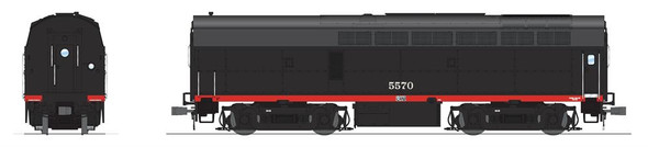 Broadway Limited 8289 - Baldwin RF-16 'Sharknose' B DC Silent Southern Pacific (SP) 5570 - HO Scale