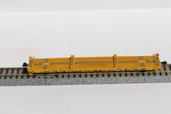 Jacksonville Terminal Co 777015 - Pullman Standard 60' Flat Car Trailer Train (VTTX) 92638 - N Scale